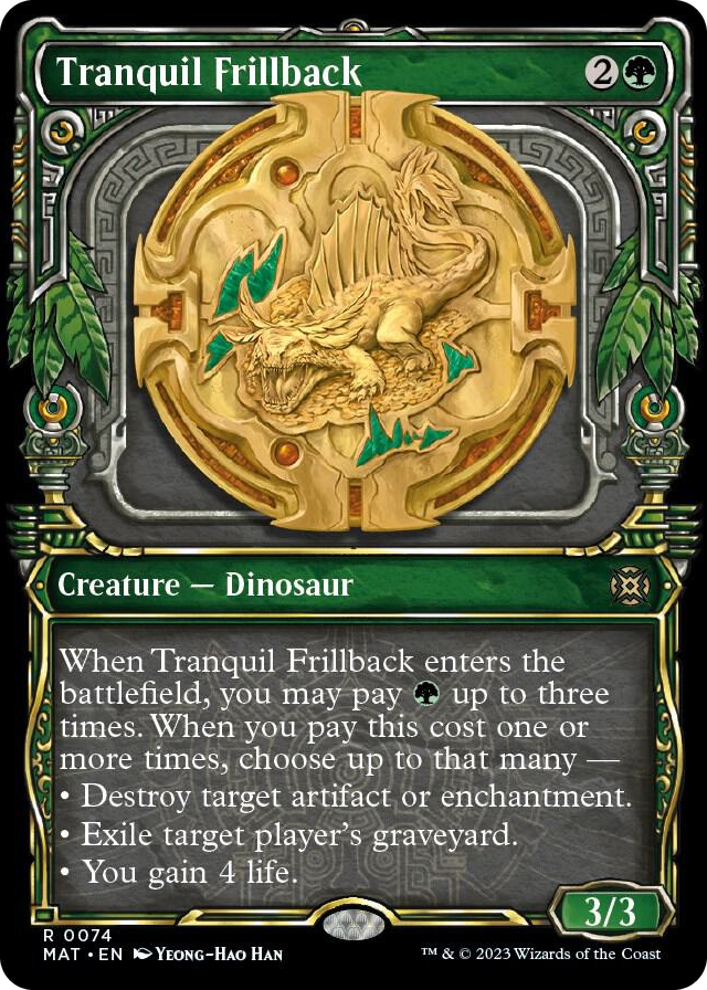 0074 Tranquil Frillback (Showcase) R March of the Machine: The Aftermath