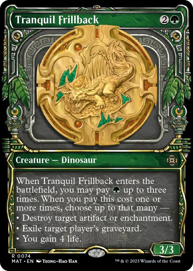 0074 Tranquil Frillback (Showcase) R March of the Machine: The Aftermath