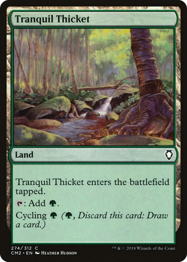 0274 Tranquil Thicket C Commander Anthology Volume II