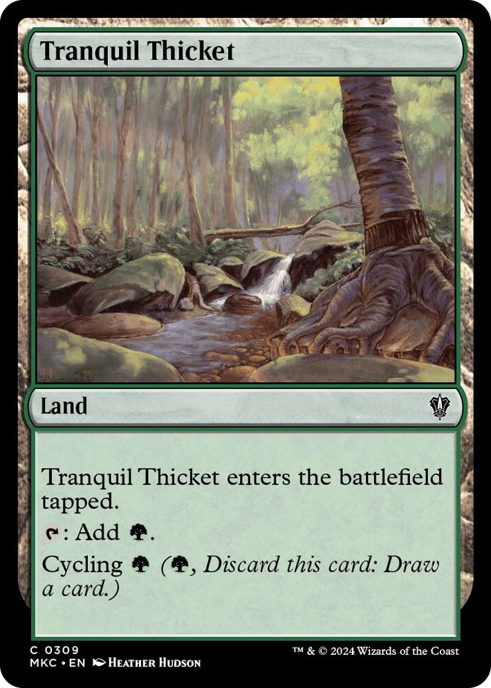 0309 Tranquil Thicket C Commander: Murders at Karlov Manor