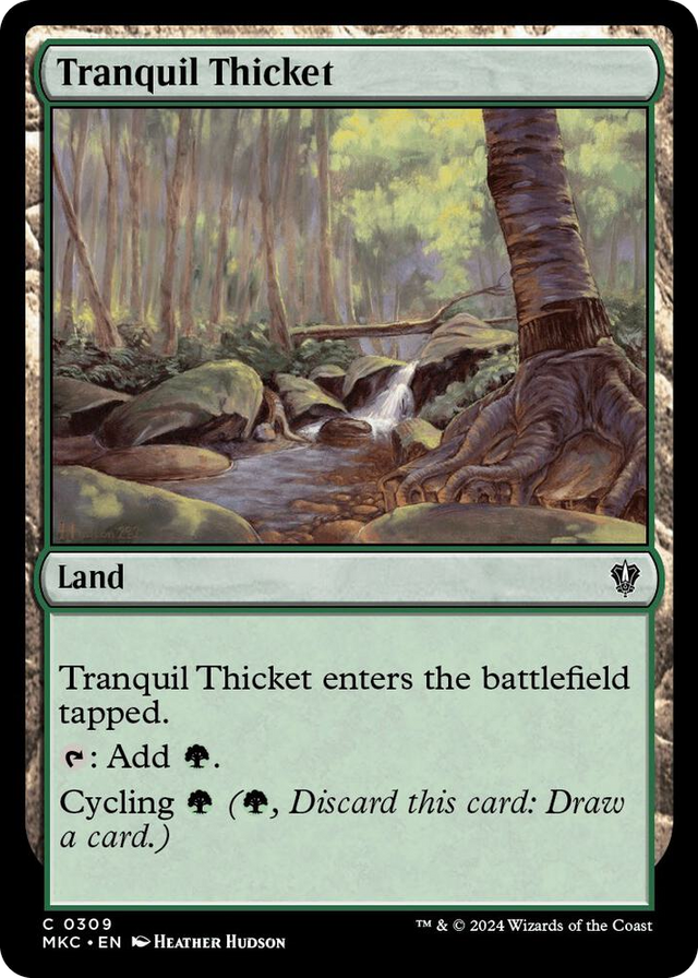0309 Tranquil Thicket C Commander: Murders at Karlov Manor