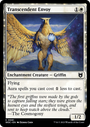 0081 Transcendent Envoy C Commander: Wilds of Eldraine