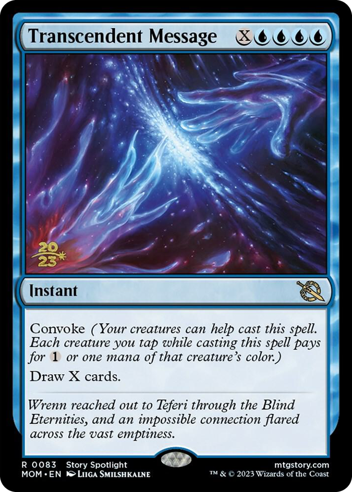 0083 Transcendent Message R Prerelease Cards