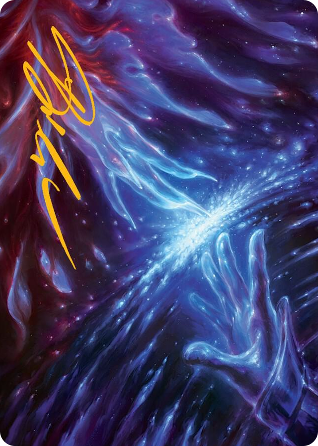 Transcendent Message Art Card (Gold-Stamped Signature) #19 S - Art Series: March of the Machine Pokemon card