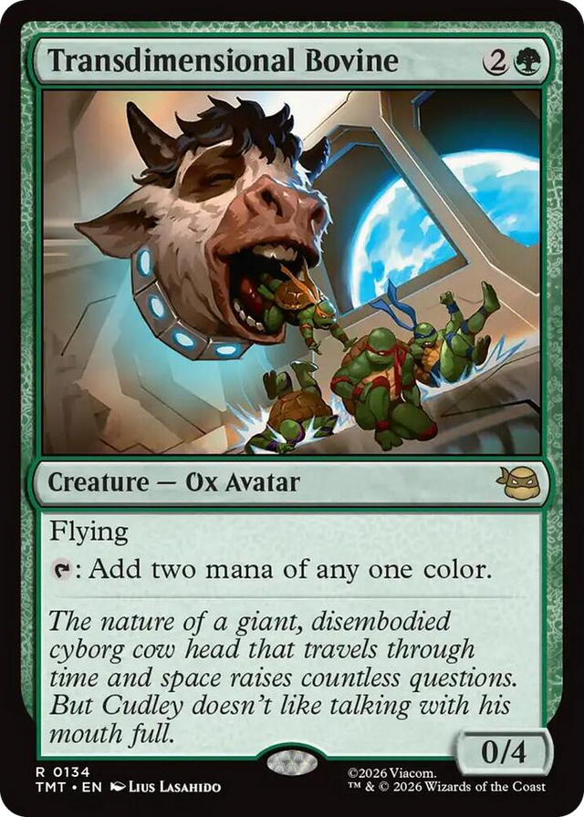 0134 Transdimensional Bovine R Teenage Mutant Ninja Turtles