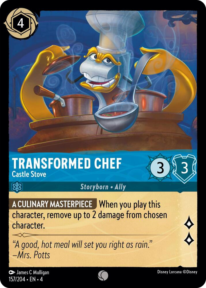 0157 Transformed Chef - Castle Stove Common Ursula's Return
