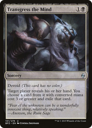 0101 Transgress the Mind U Battle for Zendikar