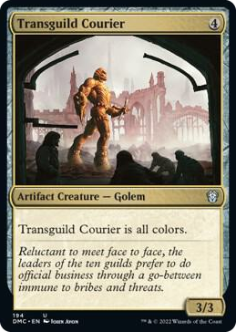 0194 Transguild Courier U Commander: Dominaria United