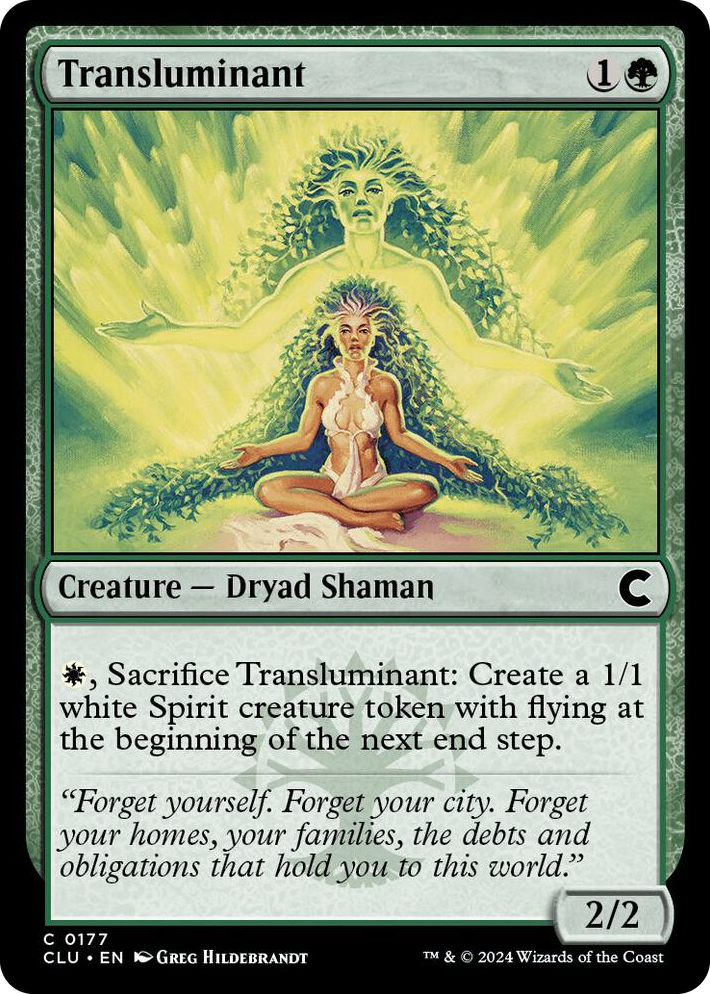0177 Transluminant C Ravnica: Clue Edition