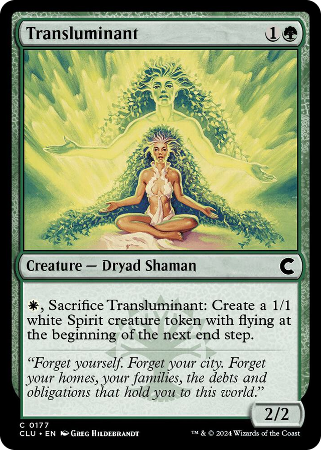0177 Transluminant C Ravnica: Clue Edition