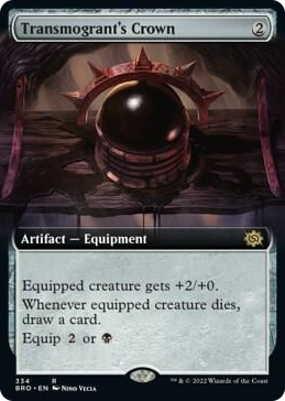 0334 Transmogrant's Crown (Extended Art) R The Brothers' War