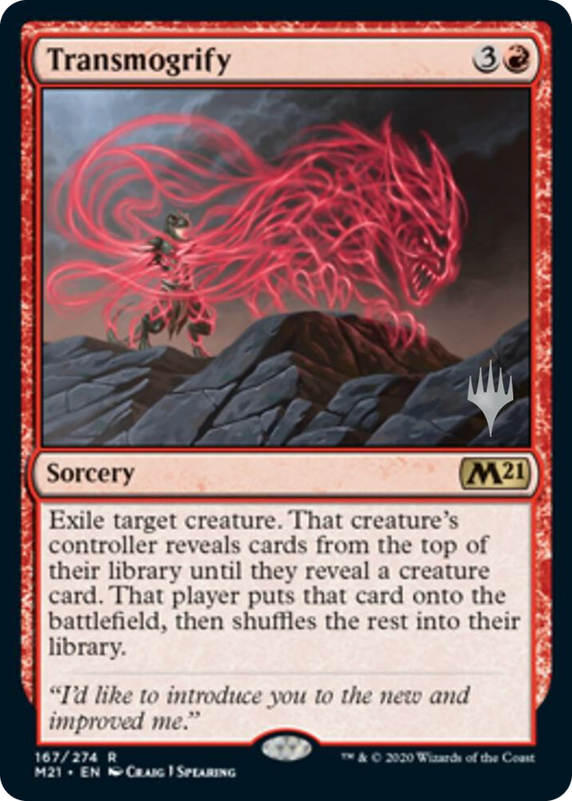 0167 Transmogrify R Promo Pack: Core Set 2021