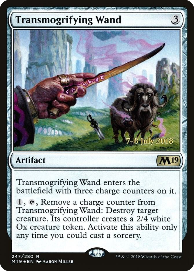 0247 Transmogrifying Wand R Prerelease Cards