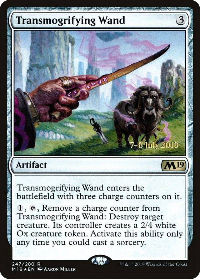0247 Transmogrifying Wand R Prerelease Cards