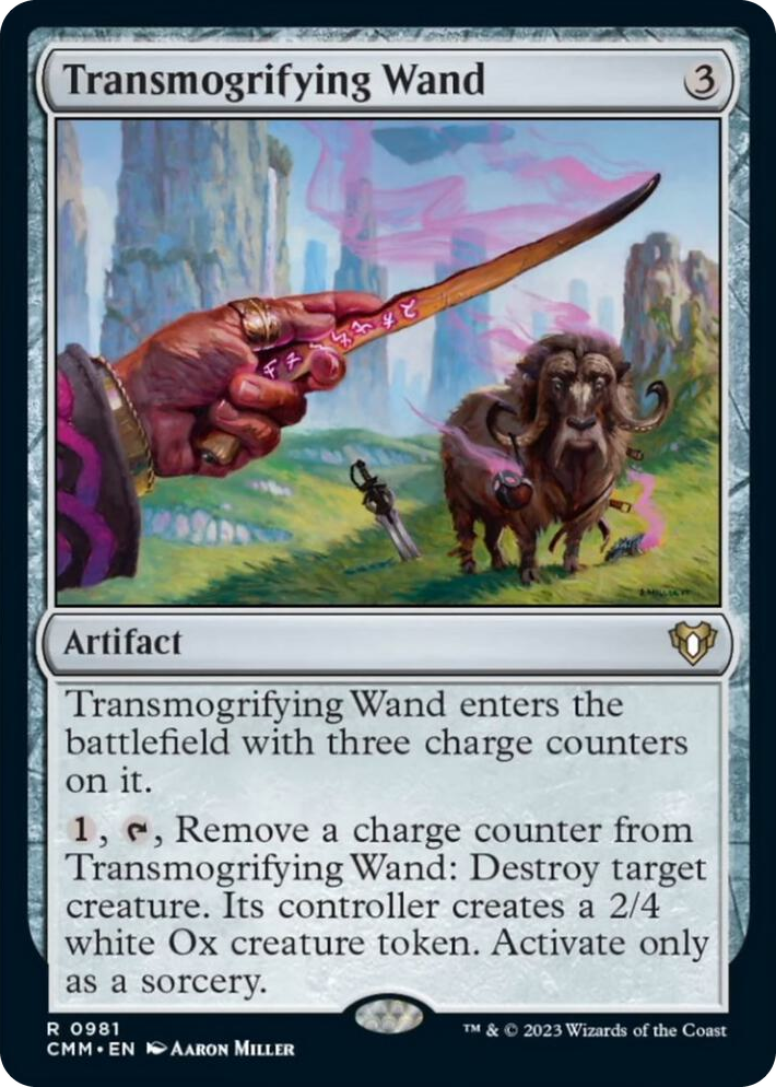 0981 Transmogrifying Wand R Commander Masters