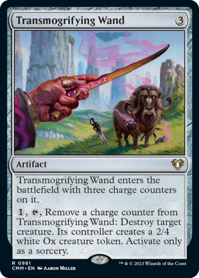 0981 Transmogrifying Wand R Commander Masters