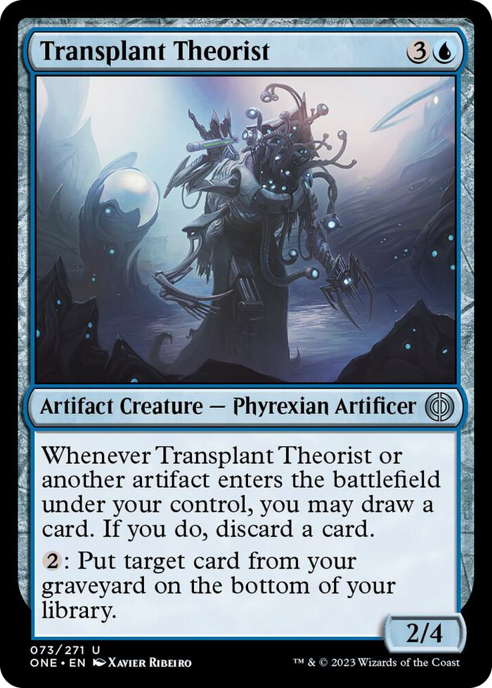 Transplant Theorist #73 U - Phyrexia: All Will Be One Pokemon card