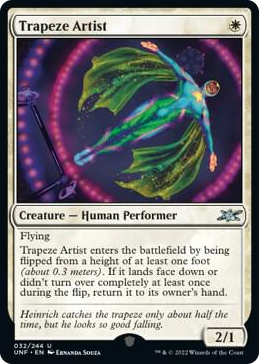 0032 Trapeze Artist U Unfinity