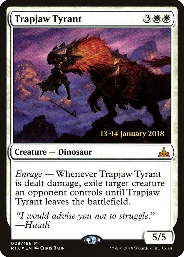 0029 Trapjaw Tyrant M Prerelease Cards