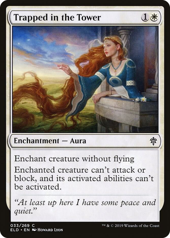 0033 Trapped in the Tower C Throne of Eldraine