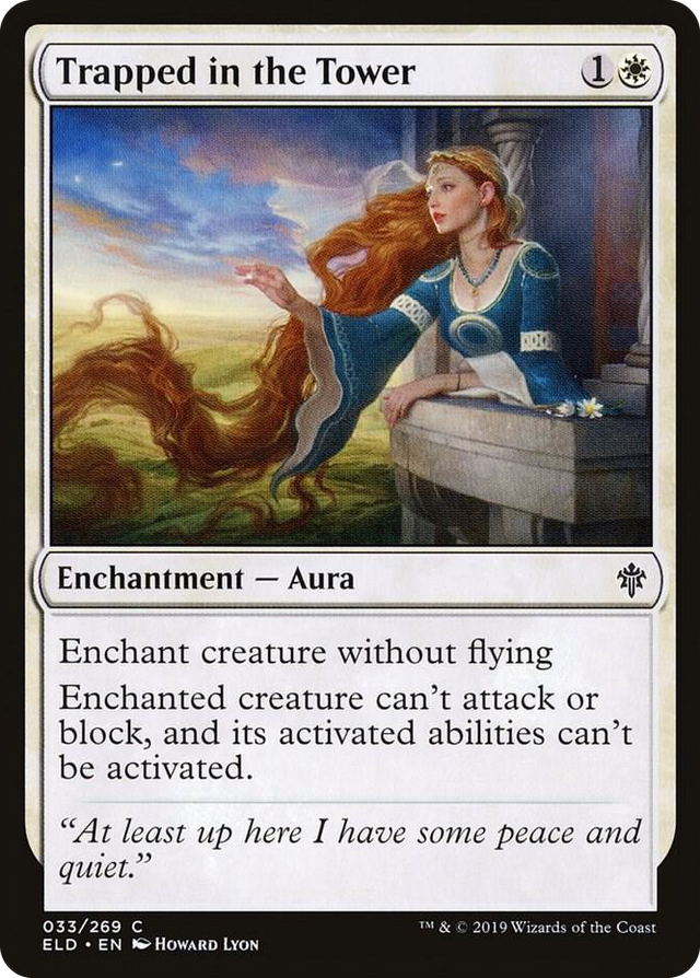 0033 Trapped in the Tower C Throne of Eldraine