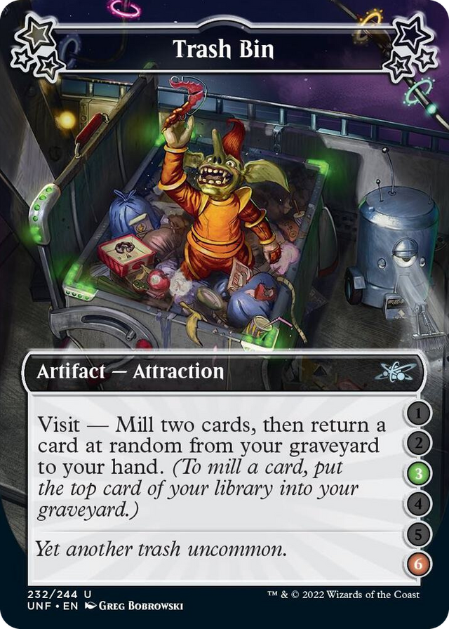 0232 Trash Bin (3-6) U Unfinity