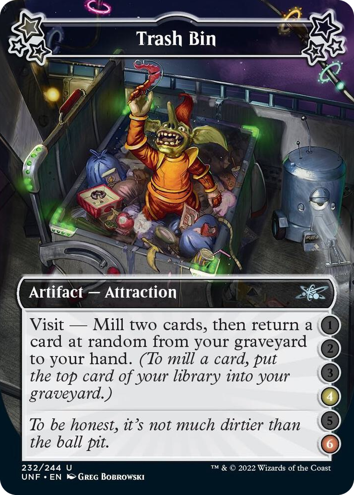 0232 Trash Bin (4-6) U Unfinity