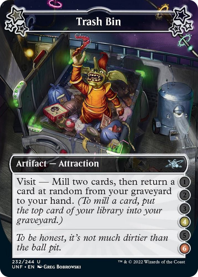 0232 Trash Bin (4-6) U Unfinity