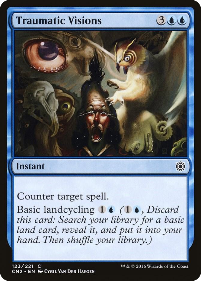 Traumatic Visions #123 C - Conspiracy: Take the Crown Pokemon card