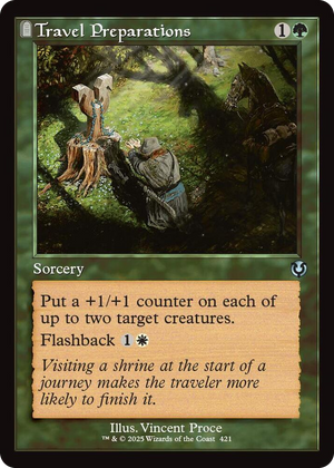 0421 Travel Preparations (Retro Frame) U Innistrad Remastered