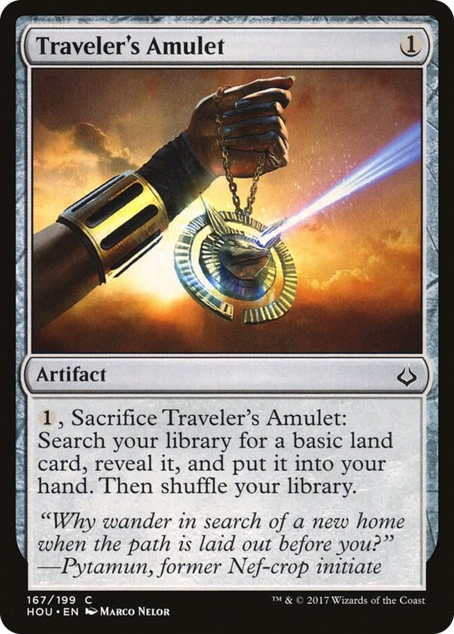 0167 Traveler's Amulet C Hour of Devastation