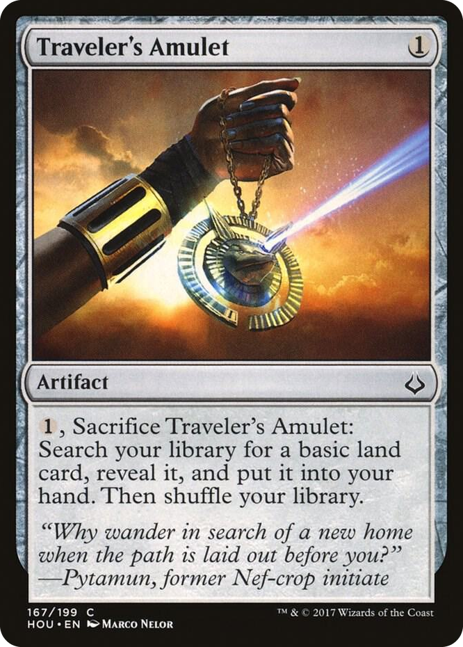 Traveler's Amulet #167 C - Hour of Devastation Pokemon card