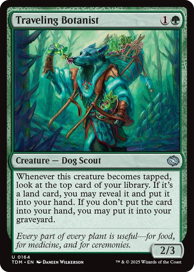 0164 Traveling Botanist U Dragonstorm