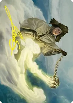 0019 Traveling Minister Art Card (Gold-Stamped Signature) S Art Series: Innistrad: Crimson Vow