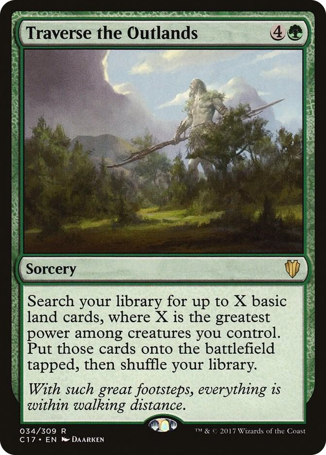 0034 Traverse the Outlands R Commander 2017