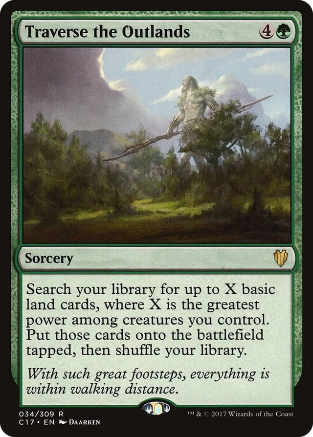 0034 Traverse the Outlands R Commander 2017