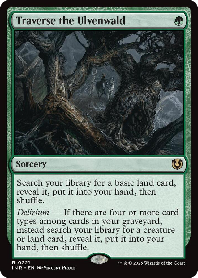 0221 Traverse the Ulvenwald R Innistrad Remastered