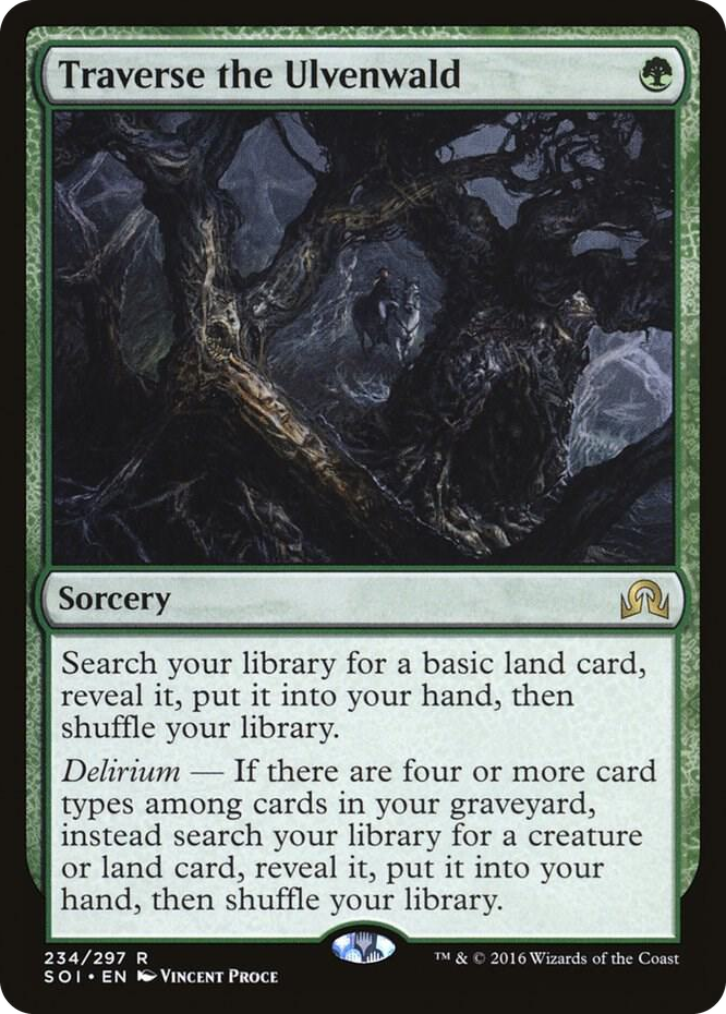 Traverse the Ulvenwald #234 R - Shadows over Innistrad Pokemon card
