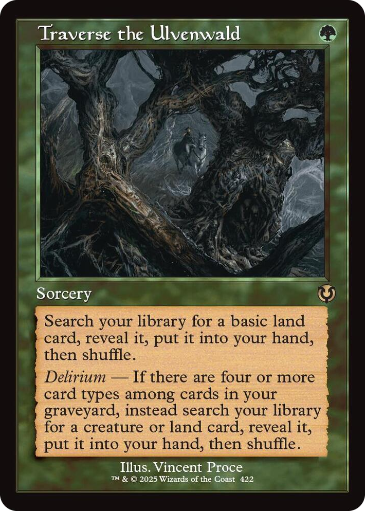 0422 Traverse the Ulvenwald (Retro Frame) R Innistrad Remastered