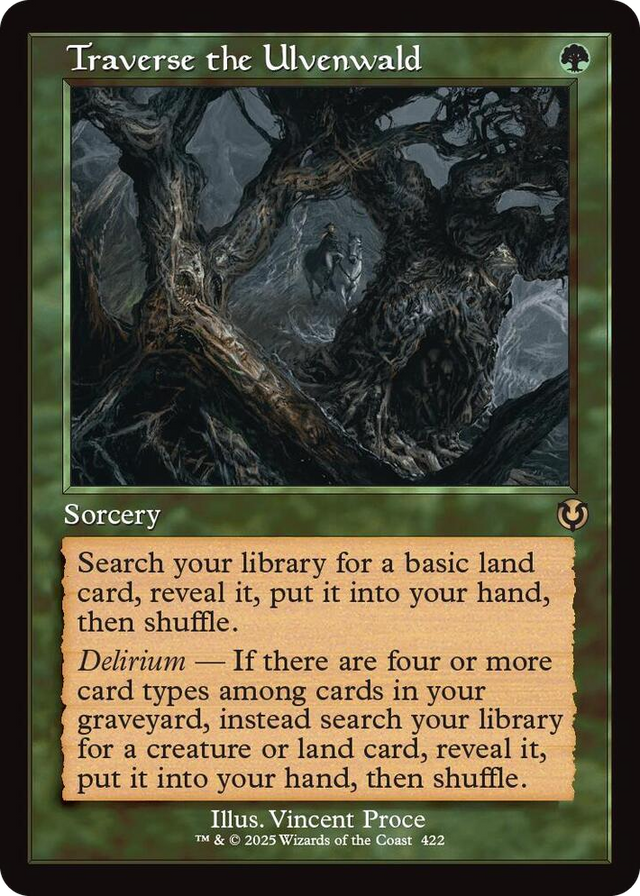 0422 Traverse the Ulvenwald (Retro Frame) R Innistrad Remastered