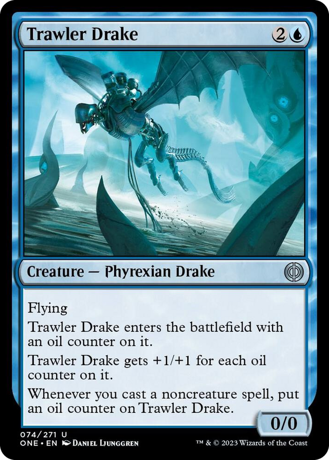0074 Trawler Drake U Phyrexia: All Will Be One