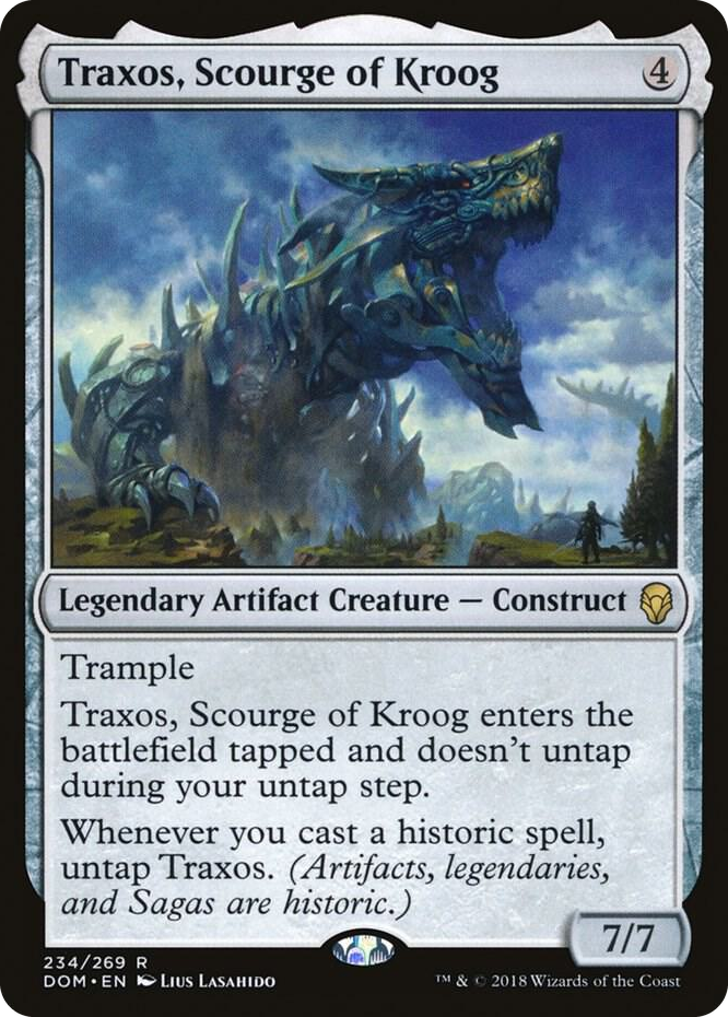 0234 Traxos, Scourge of Kroog R Dominaria