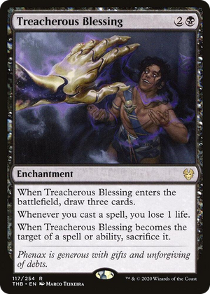 0117 Treacherous Blessing R Theros Beyond Death