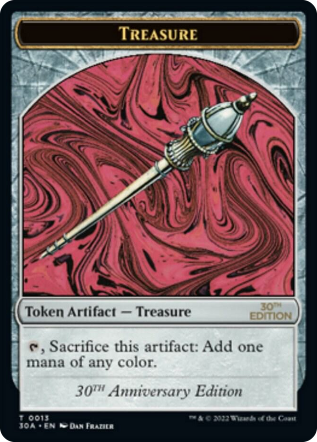 0013 Treasure (0013) Token T 30th Anniversary Edition