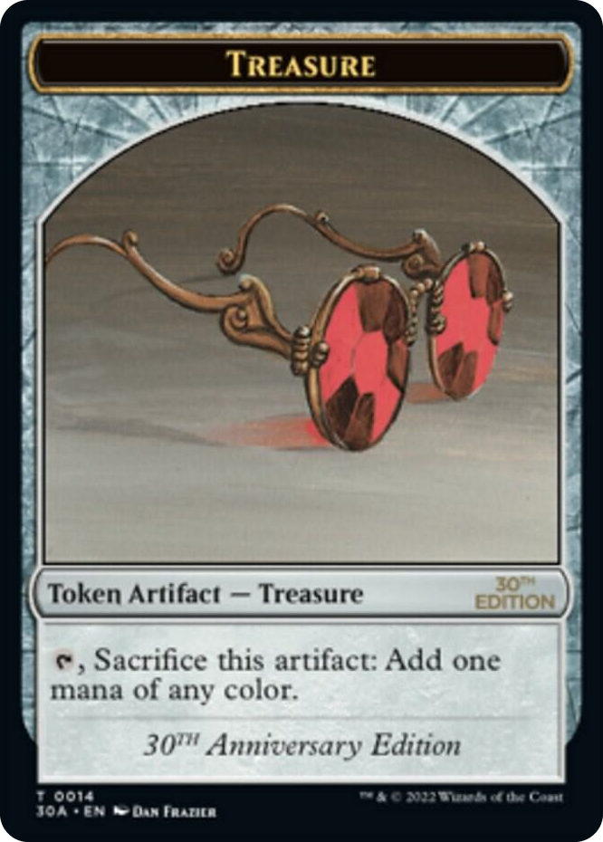 0014 Treasure (0014) Token T 30th Anniversary Edition