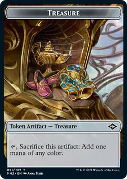 0021 Treasure (021) Token T Modern Horizons 2