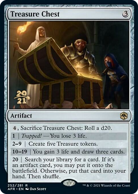 Treasure Chest #252 R - Prerelease Cards Pokemon card