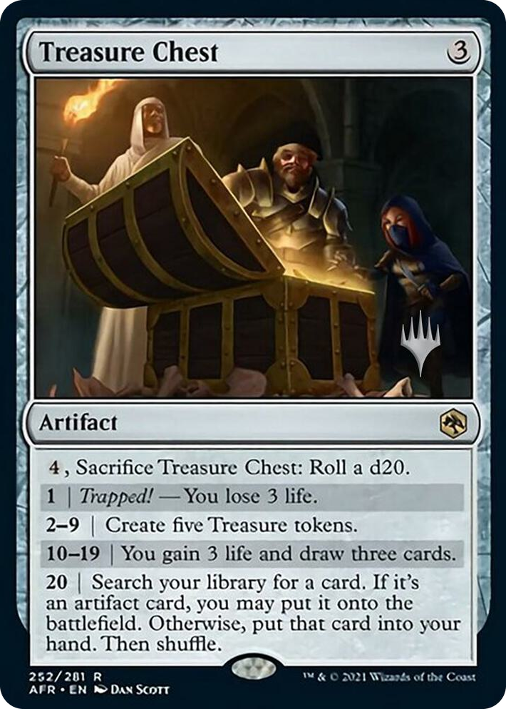 0252 Treasure Chest R Promo Pack: Adventures in the Forgotten Realms