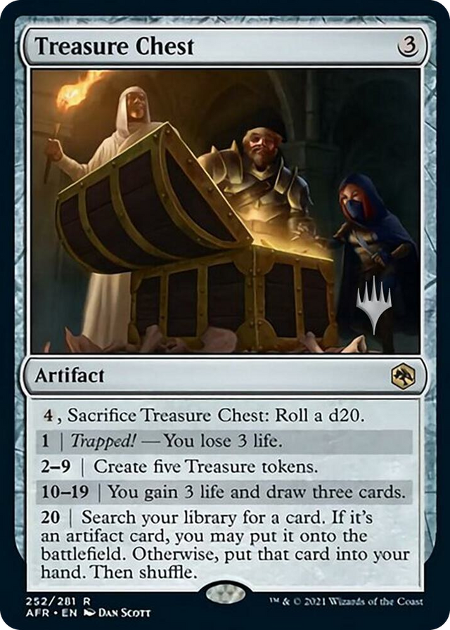 0252 Treasure Chest R Promo Pack: Adventures in the Forgotten Realms