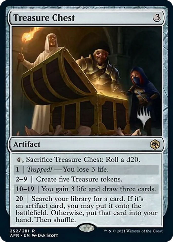 0252 Treasure Chest R Promo Pack: Adventures in the Forgotten Realms